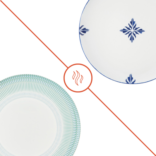 Offre exclusive d'une collection d'Assiettes chauffantes en Porcelaine