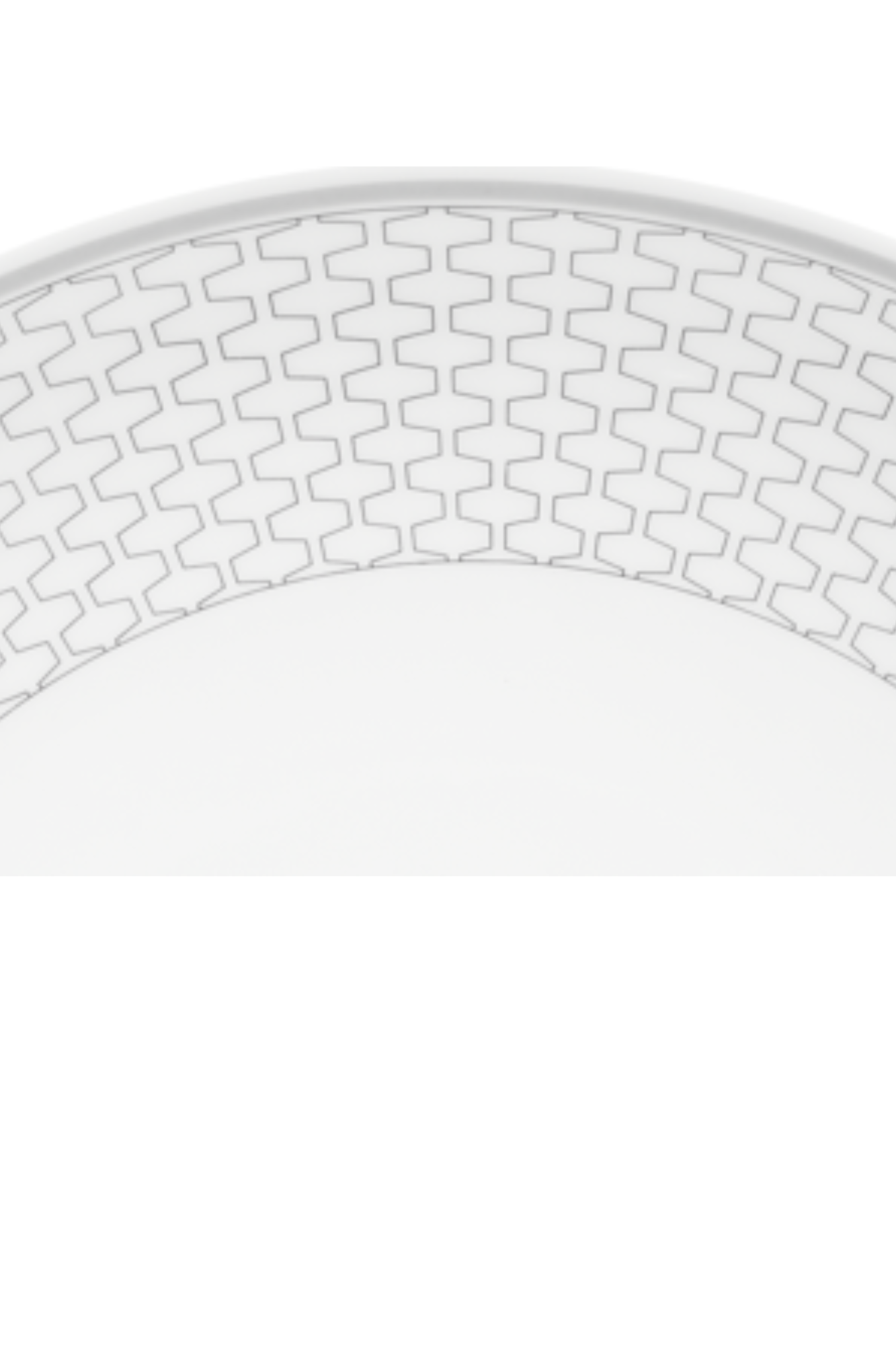 Assiette chauffante "Treillis" (28cm) Préco