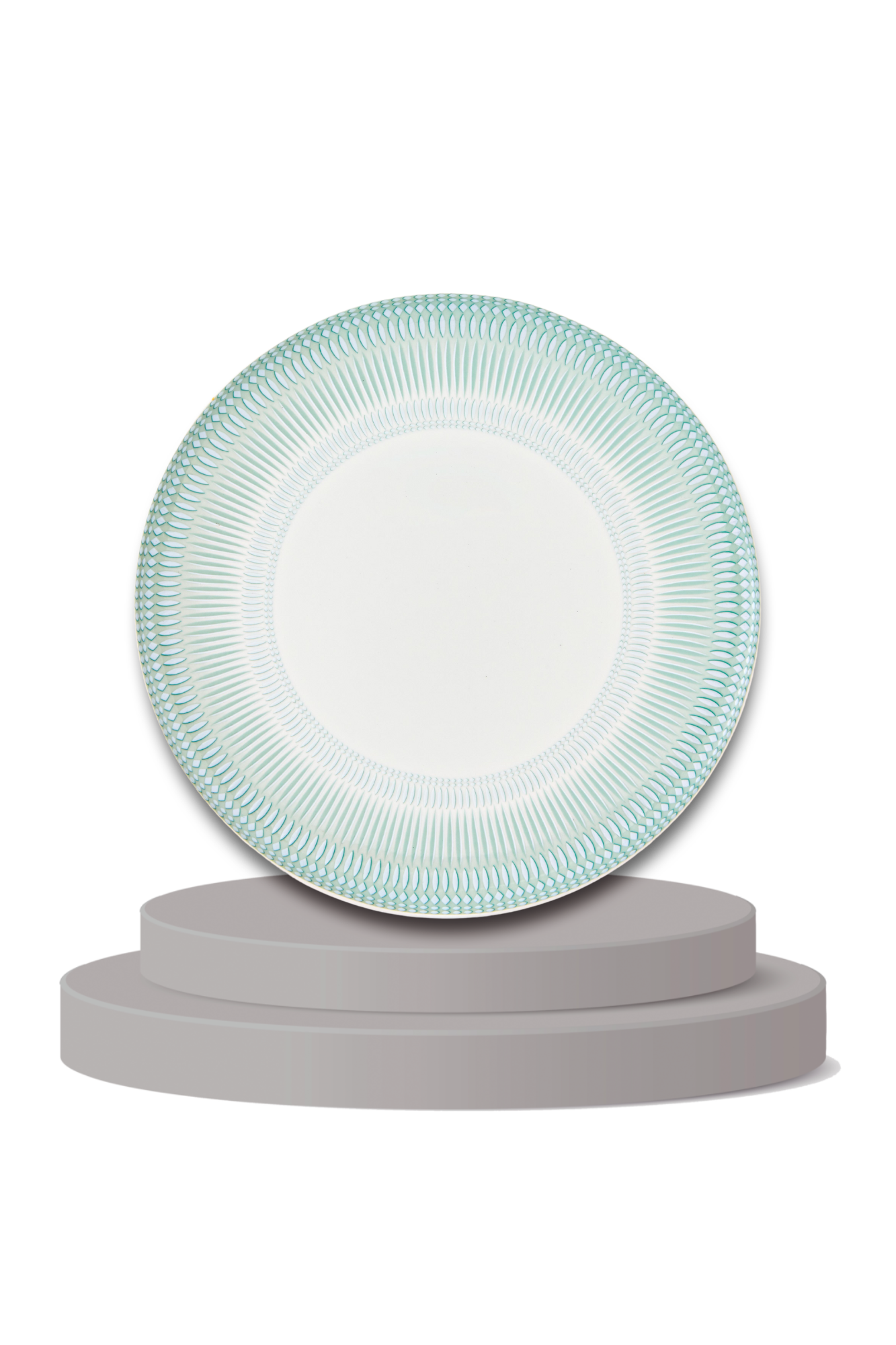 Assiette chauffante Assiette innovante chauffante "Ondine" pour garder les repas chauds