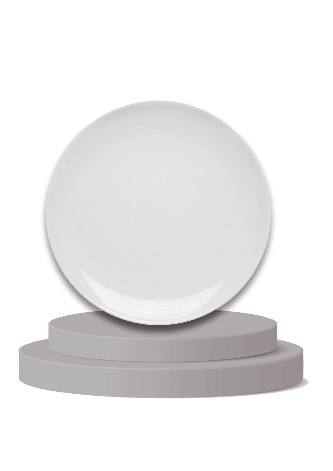 Assiette thermique premium "Hematite" (28 cm)