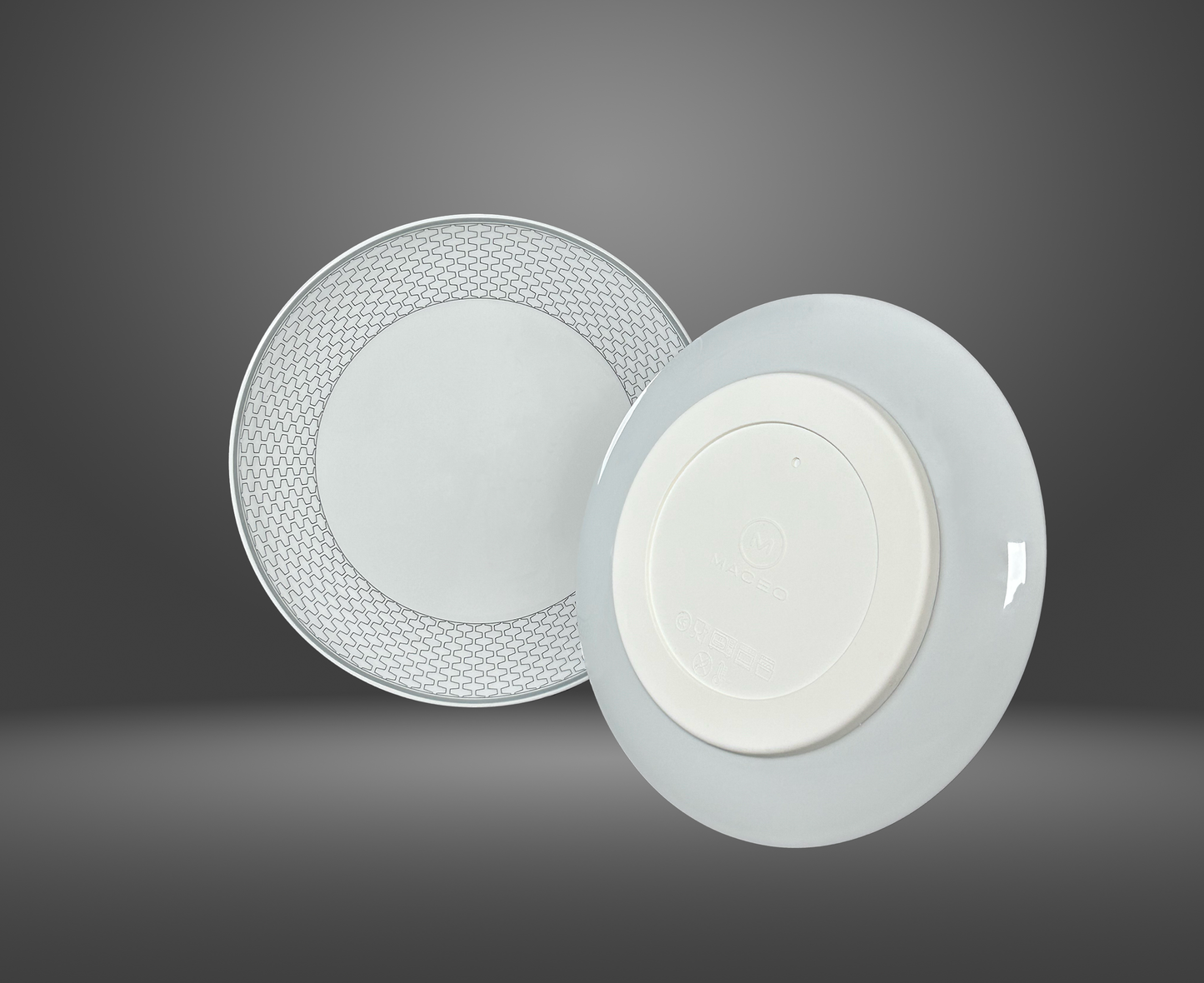 Assiette chauffante "Treillis" (28cm)